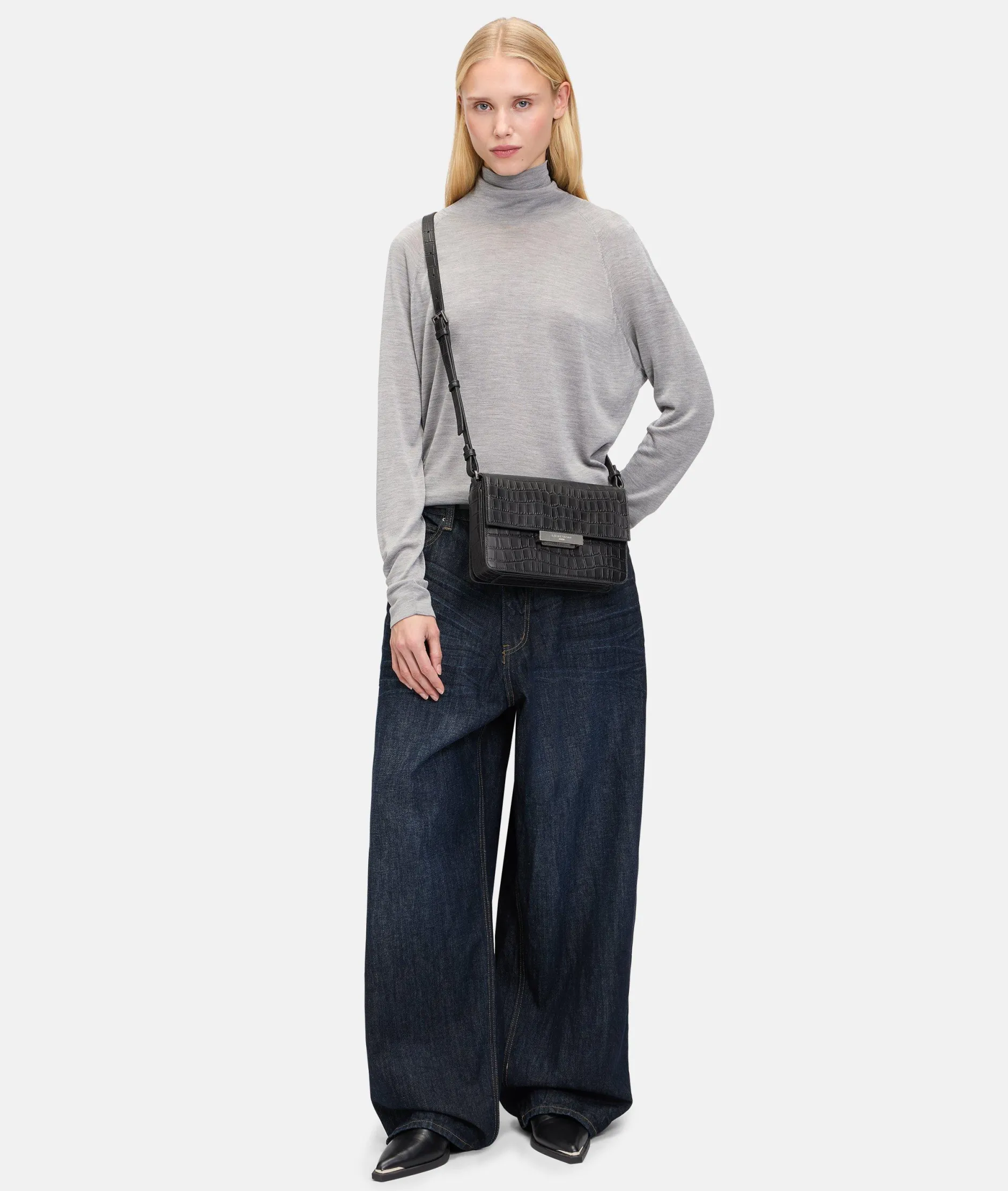 LIEBESKIND BERLIN Kroko Alex Crossbody M