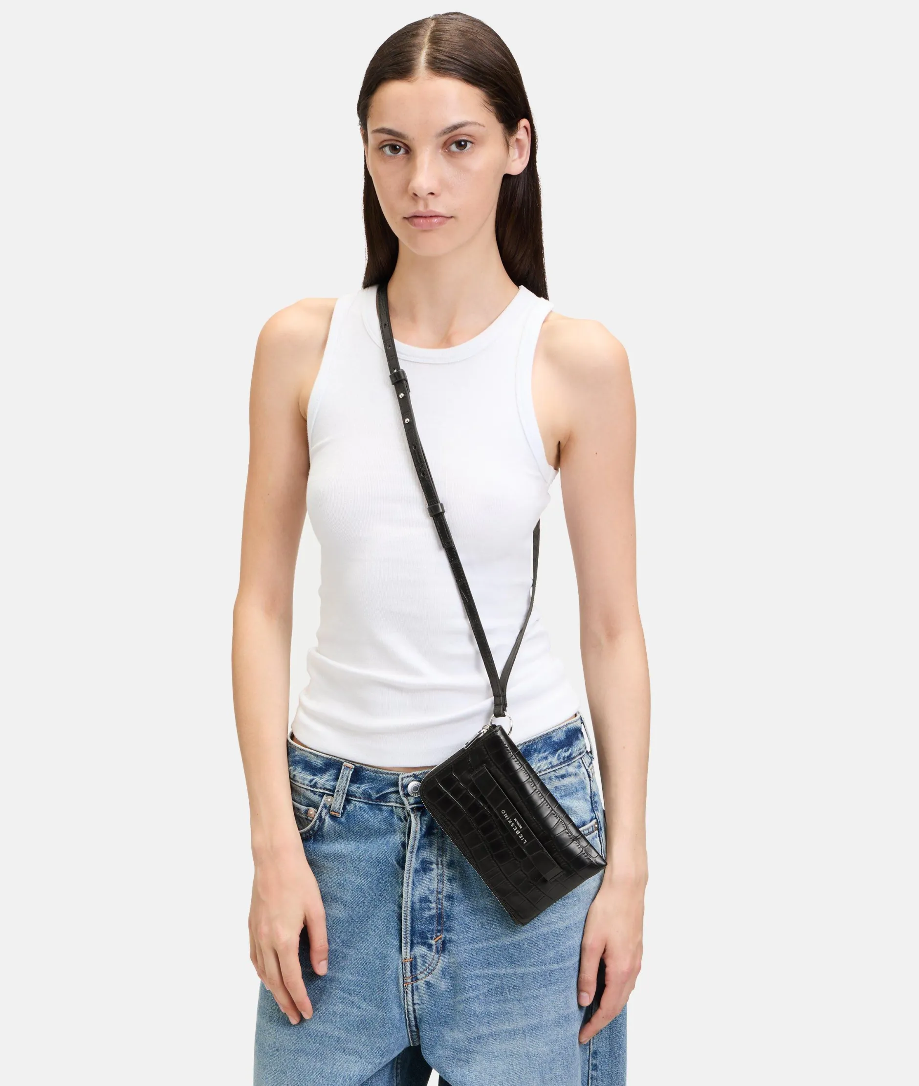 LIEBESKIND BERLIN Kroko Lora Pouch