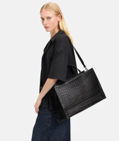 LIEBESKIND BERLIN  Kroko Lou Satchel L