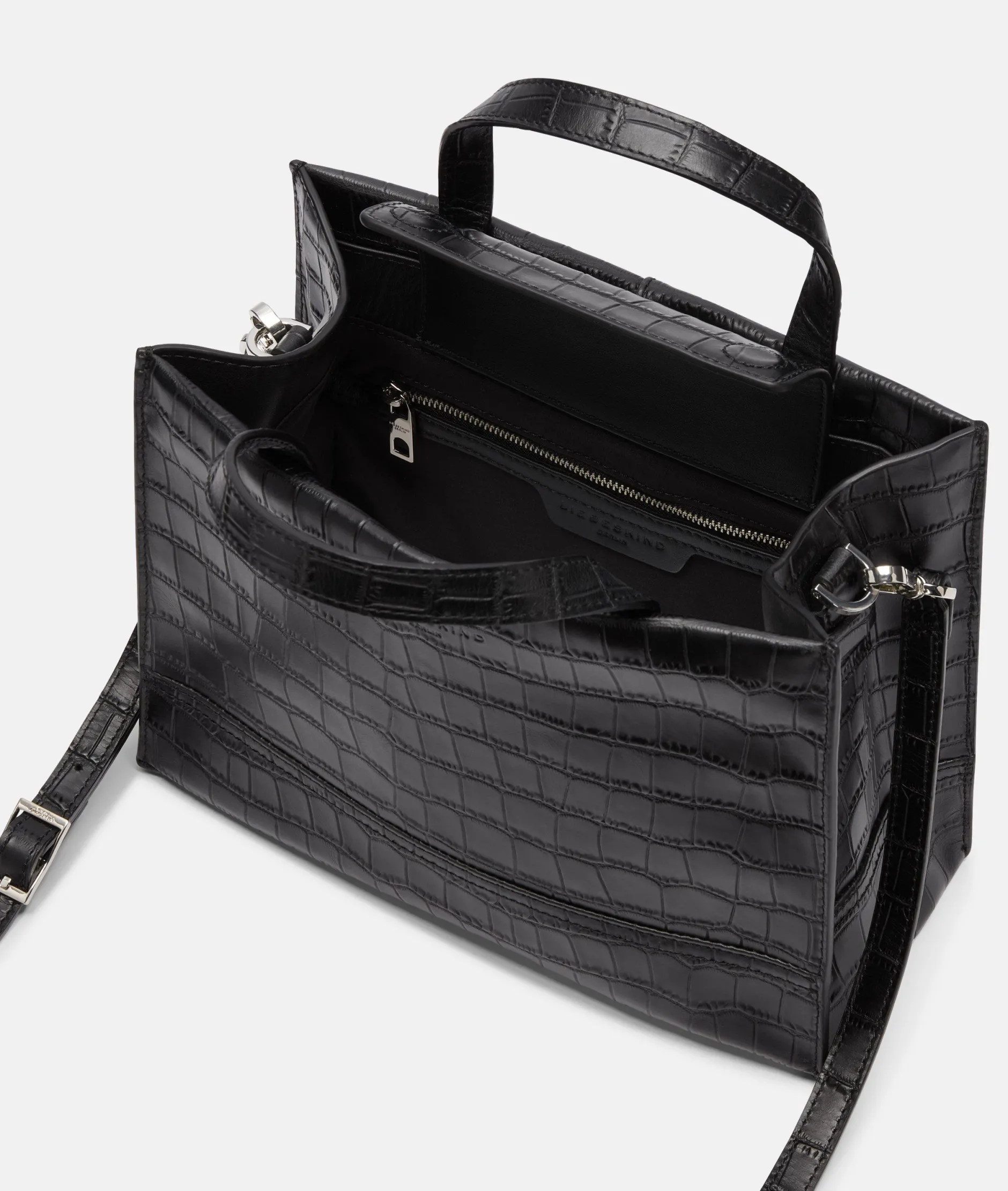 LIEBESKIND BERLIN Kroko Lou Satchel M