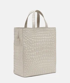 LIEBESKIND BERLIN Kroko Paper Bag Tote M