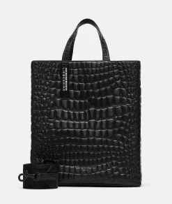 LIEBESKIND BERLIN Kroko Paper Bag Tote M