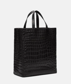 LIEBESKIND BERLIN Kroko Paper Bag Tote M