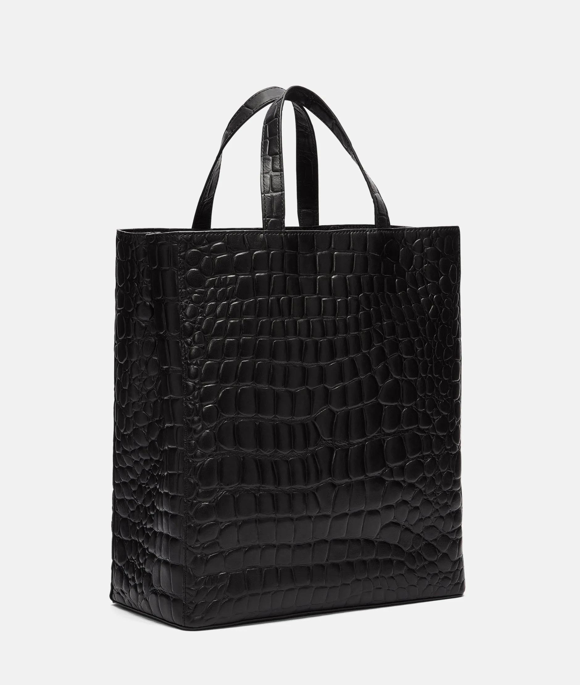 LIEBESKIND BERLIN Kroko Paper Bag Tote M