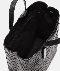 LIEBESKIND BERLIN Kroko Paper Bag Tote M