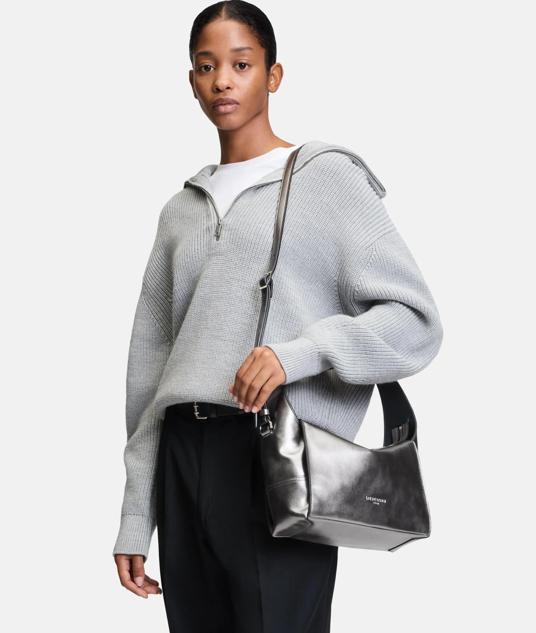 LIEBESKIND BERLIN Metallic Lou Hobo S