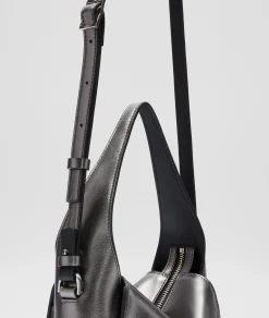 LIEBESKIND BERLIN  Metallic Lou Hobo XS